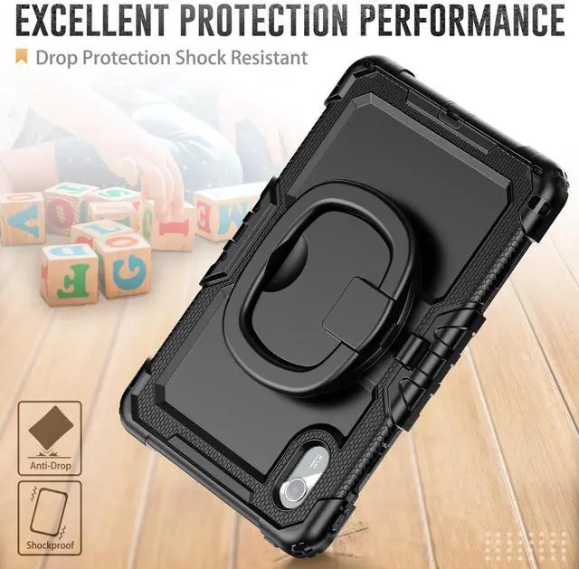 Alt view image 2 of 7 - WERLEO Case for Lenovo Idea Tab 11 inch 2025/Tab K11 Gen 2 11"/Lenovo Tab M11/ K11 LTE 11'' 2024 Shockproof Cover with Screen Protector/Pen Holder/Rotating Hand Strap/Stand