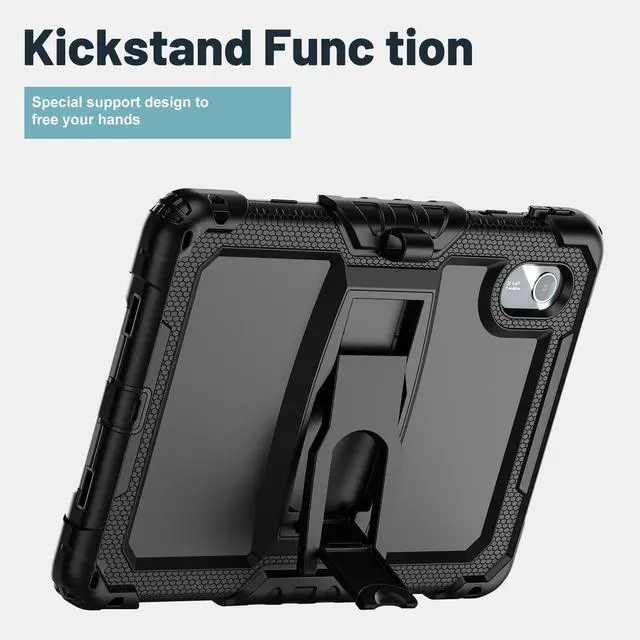 Alt view image 2 of 7 - WERLEO Case for Lenovo Idea Tab 11 inch 2025/Tab K11 Gen 2 11" 2025/Lenovo Tab M11/ K11 LTE 11'' 2024 Shockproof Cover with Pencil Holder/Shoulder Strap/Stand