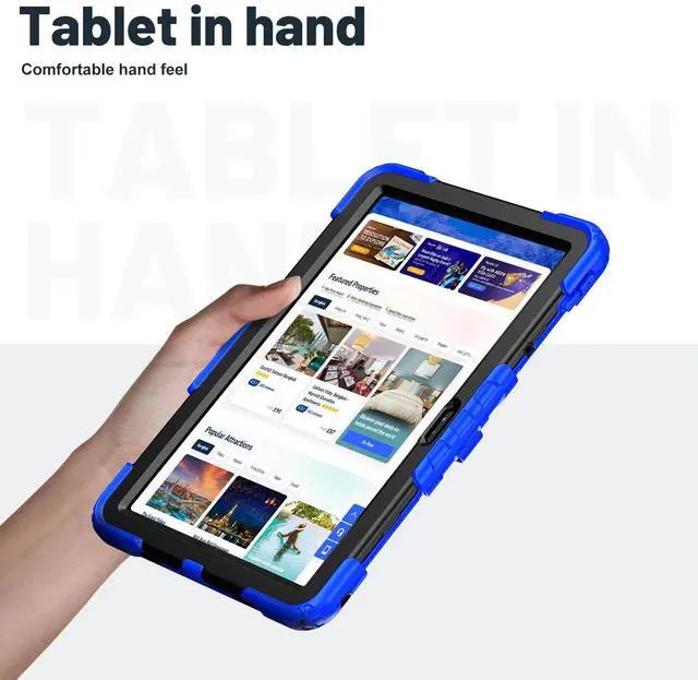 Alt view image 7 of 7 - WERLEO Case for Lenovo Idea Tab 11 inch 2025/Tab K11 Gen 2 11" 2025/Lenovo Tab M11/ K11 LTE 11'' 2024 Shockproof Cover with Pencil Holder/Shoulder Strap/Stand Blue