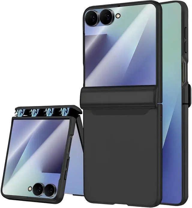 Main image of WERLEO Case for Samsung Galaxy Z Flip 7, Hinge Protection, Built-in Screen Protector, Wireless Charging, Shockproof, Slim Rugged Phone Protective Case for Galaxy Z Flip 7