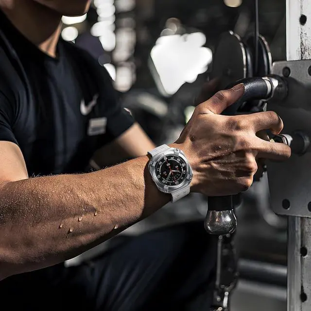 Alt view image 7 of 7 - WERLEO Metal Case for Samsung Galaxy Watch Ultra (2025/2024), Rugged Stainless Steel Protective Bezel with Back Cover, Bumper Cover for Samsung Galaxy Ultra Watch 47mm Silver