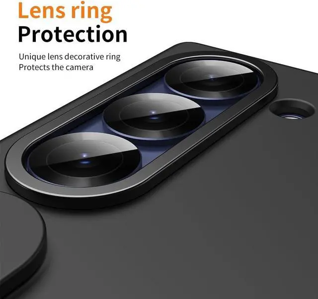 Alt view image 7 of 7 - WERLEO Case for Samsung Galaxy Z Fold 7 with Wristband Stand, Bulit-in Screen & Lens Protector Shockproof Full Body Drop Fall Protection Cover