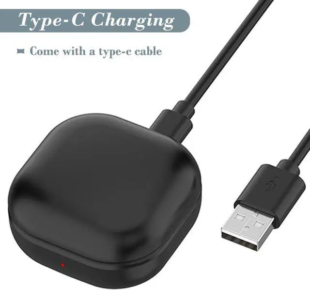 Alt view image 5 of 7 - WERLEO Charging Case for Galaxy Buds 2 SM-R177, Replacement Charger Case Dock Cradle with USB C Cable Cord for Samsung Galaxy Buds 2 Earbuds
