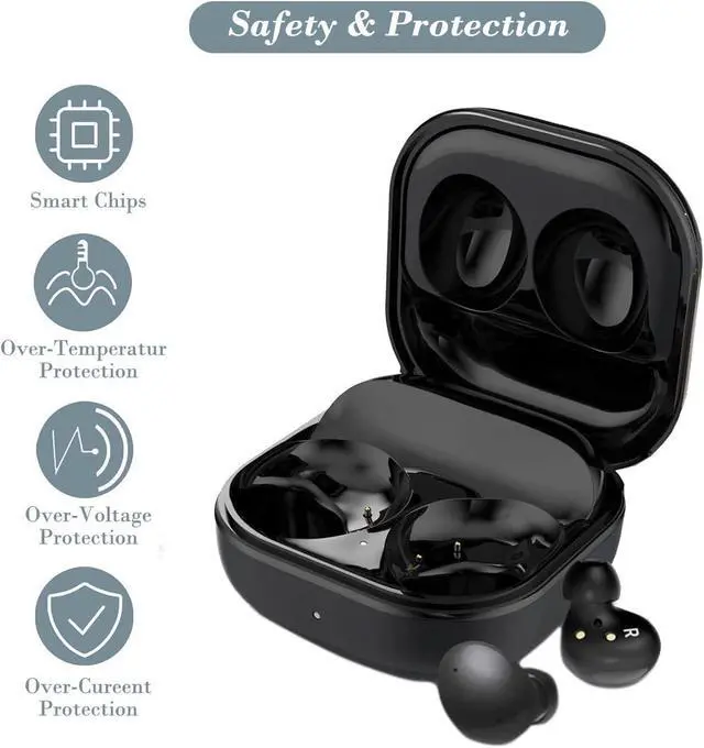 Alt view image 2 of 7 - WERLEO Charging Case for Galaxy Buds 2 SM-R177, Replacement Charger Case Dock Cradle with USB C Cable Cord for Samsung Galaxy Buds 2 Earbuds