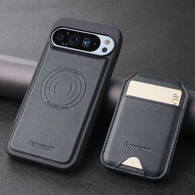 Alt view image 2 of 7 - WERLEO 2 in 1 Detachable Leather Wallet and Phone Case For Google Pixel 8A Case with Card Holder Kickstand RFID Blocking, Compatible with Magsafe Charging