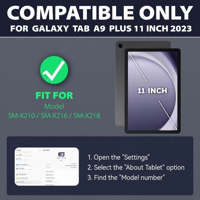 Alt view image 2 of 7 - WERLEO Case for Samsung Galaxy Tab A9+ / A9 Plus 11 inch 2023 SM-X210/X216/X218 with Stand & Shoulder Strap, Heavy Duty Shockproof Protective Cover Rose Red