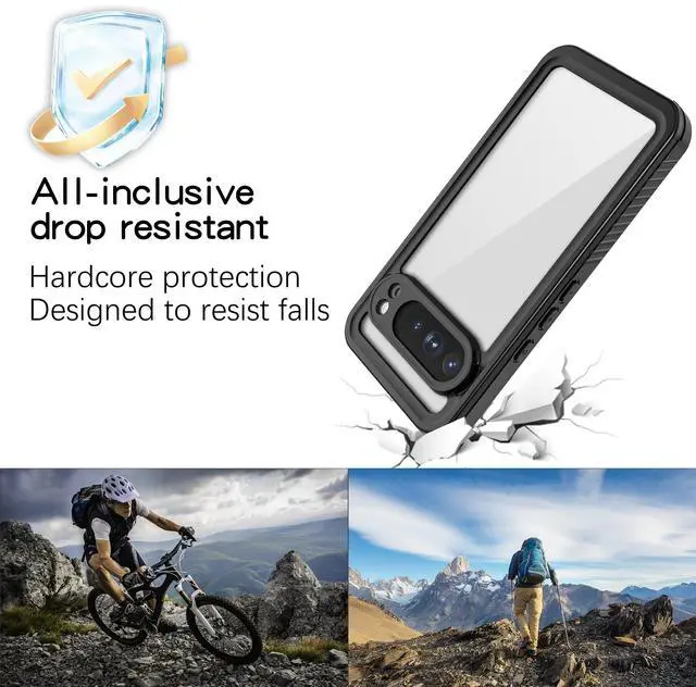 Alt view image 3 of 7 - WERLEO IP68 Waterproof Case for Google Pixel 10 Pro XL, 360° Full-Enclosure Design,dustproof,Drop-Proof, Snowproof,Waterproof Cover for Google Pixel 10 Pro xl 6.8"
