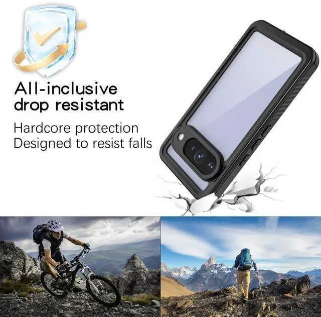 Alt view image 2 of 7 - WERLEO IP68 Waterproof Case for Google Pixel 10, 360° Full-Enclosure Design,dustproof,Drop-Proof, Snowproof,Waterproof Cover for Google Pixel 10