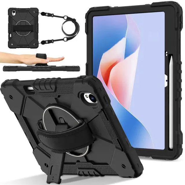 Main image of WERLEO Case for Huawei MatePad MatePad 11.5S 11.5 inch 2025 / 2024 with Rotating Stand Pencil Holder Hand/Shoulder Strap, Heavy Duty Shockproof Protective Cover