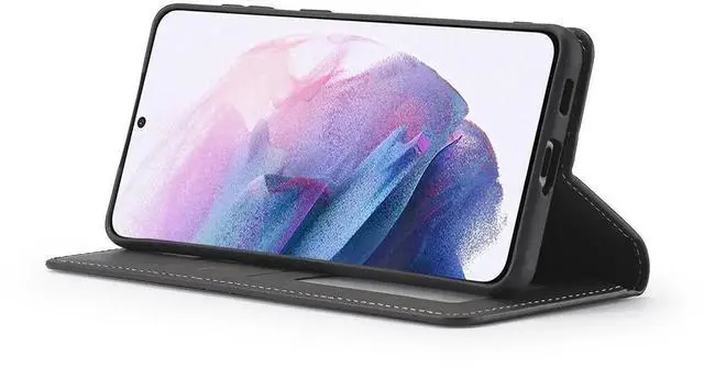 Alt view image 2 of 7 - WERLEO Case for Samsung Galaxy A17 5G Premium PU Leather Phone Cover with Card Holder Stand, Shockproof Flip Wallet Cover