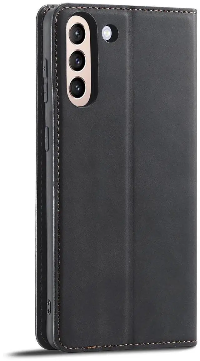 Alt view image 4 of 7 - WERLEO Case for Samsung Galaxy A17 5G Premium PU Leather Phone Cover with Card Holder Stand, Shockproof Flip Wallet Cover