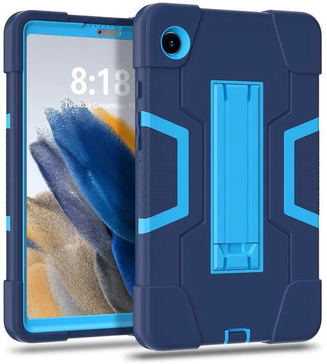 Alt view image 2 of 7 - WERLEO Case for Samsung Galaxy Tab A11 8.7 Inch 2025 Model SM-X130/X133/X135, Hard PC Soft Silicone Rugged Shockproof Protective Cover for Samsung Galaxy Tab A11 8.7" 2025 with Universal Stylus Pen