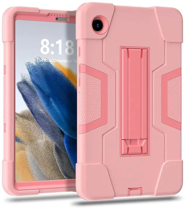 Alt view image 2 of 7 - WERLEO Case for Samsung Galaxy Tab A11 8.7 Inch 2025 Model SM-X130/X133/X135, Hard PC Soft Silicone Rugged Shockproof Protective Cover for Samsung Galaxy Tab A11 8.7" 2025 with Universal Stylus Pen