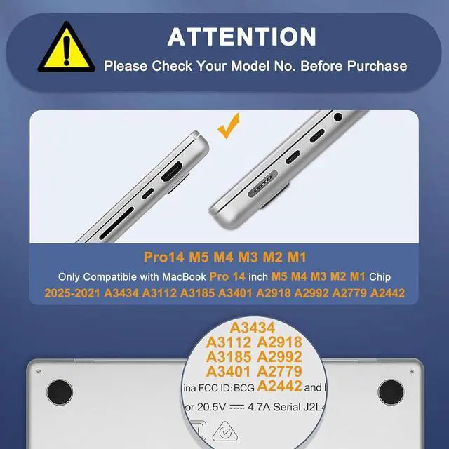 Alt view image 2 of 7 - WERLEO for MacBook Pro 14 inch Case 2025-2021 M5 M4 M3 M2 M1 Pro/Max A3434 A3401 A3185 A3112 A2992 A2918 A2779 A2442 Knit Fabric Hard Shell Case with Foldable Kickstand, Keyboard Cover