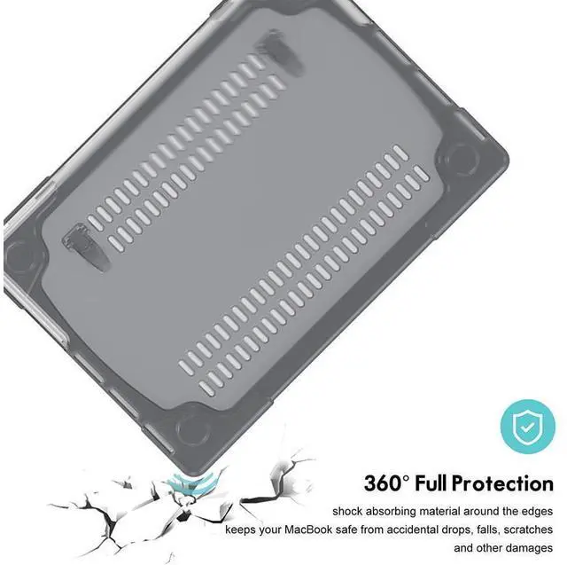Alt view image 3 of 7 - BONAEVER Case For MacBook Pro 14 inch 2025 2024 2023 2022 2021 M5 M4 M3 M2 M1 A3434 A3112 A3185 A3401 A2918 A2992 A2779 A2442, Hard Protective Cover Shell with Stand and Keyboard Skin