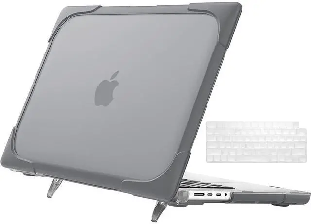 Main image of BONAEVER Case For MacBook Pro 14 inch 2025 2024 2023 2022 2021 M5 M4 M3 M2 M1 A3434 A3112 A3185 A3401 A2918 A2992 A2779 A2442, Hard Protective Cover Shell with Stand and Keyboard Skin