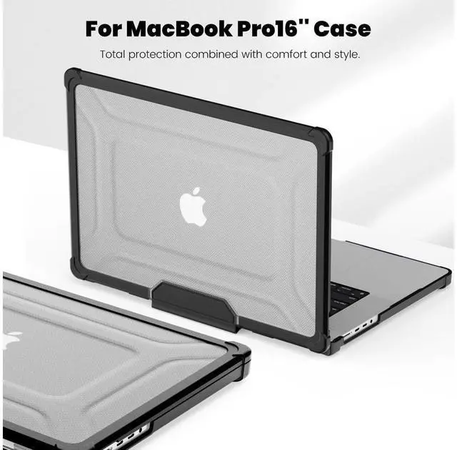 Alt view image 7 of 7 - Case for MacBook Pro 14 2025 2024 2023 2022 2021 M5 M4 M3 M2 M1 A3434 A3112 A3185 A3401 A2918 A2992 A2779 A2442 Laptop Hard Cover with Stand Keyboard Skin Screen Protector Camera Cover USB C Adapter