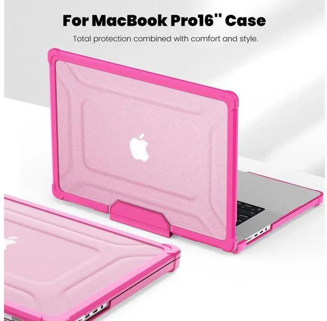 Alt view image 7 of 7 - Case for MacBook Pro 14 2025 2024 2023 2022 2021 M5 M4 M3 M2 M1 A3434 A3112 A3185 A3401 A2918 A2992 A2779 A2442 Laptop Hard Cover with Stand Keyboard Skin Screen Protector Camera Cover USB C Adapter