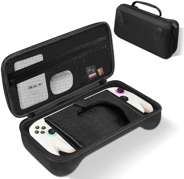 Main image of BONAEVER Carrying Case Compatible with ASUS ROG Xbox Ally/Xbox Ally X 2025, Premium EVA Hard Shell Pouch with Mesh Pocket, Protective Portable Travel Storage Carry Bag for Console and Accessories