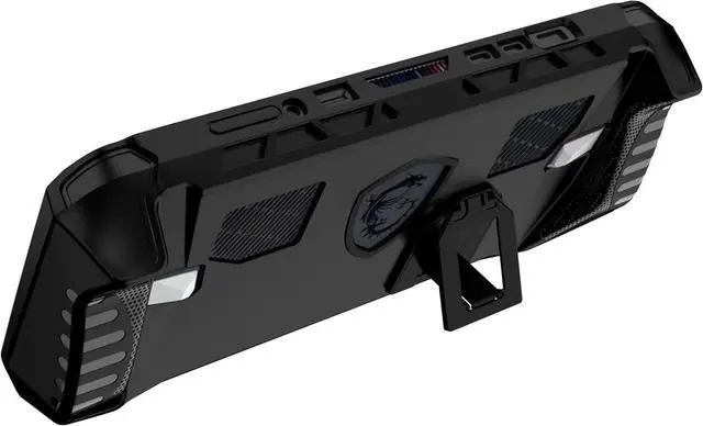 Alt view image 4 of 7 - BONAEVER Protective Case for MSI Claw A8 BZ2EM 8-inch 2025 - TPU Cover with Fixed Kickstand & Cooling Vents, Compatible with Ryzen Gaming Handheld