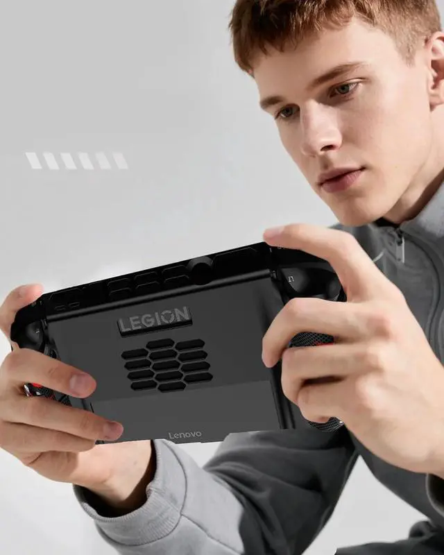 Alt view image 7 of 7 - BONAEVER Silicone Skin for Lenovo Legion GO 2 Case with Stand,Shockproof Anti-Scratch Non-Slip Protective Bumper Soft TPU Protector Cover Grip for Lenovo Legion GO 2 2025 Case Accessories Kickstand