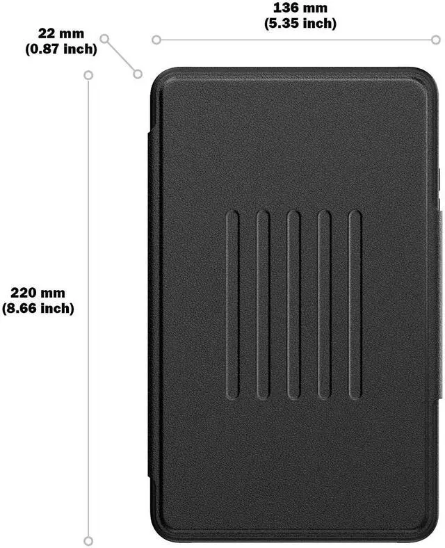 Alt view image 6 of 7 - BONAEVER Case for Samsung Galaxy Tab A11 2025 / A9 2023 8.7 inch with Card Slot, Stylus Pen, Premium PU Leather Business Stand Folio Cover Case Multi-Viewing Angles