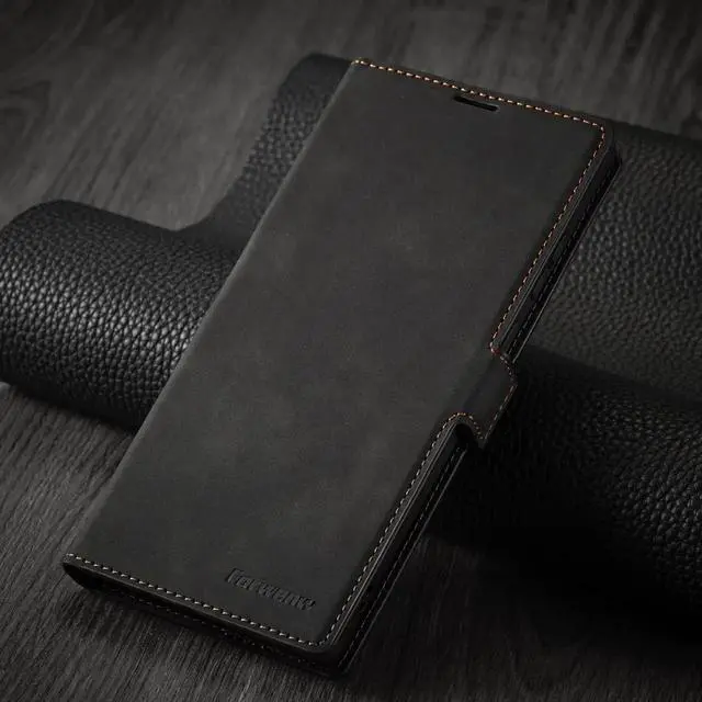 Alt view image 7 of 7 - BONAEVER Case for Samsung Galaxy S26 Ultra Premium PU Leather Phone Cover with Card Holder Stand, Shockproof Flip Wallet Cover