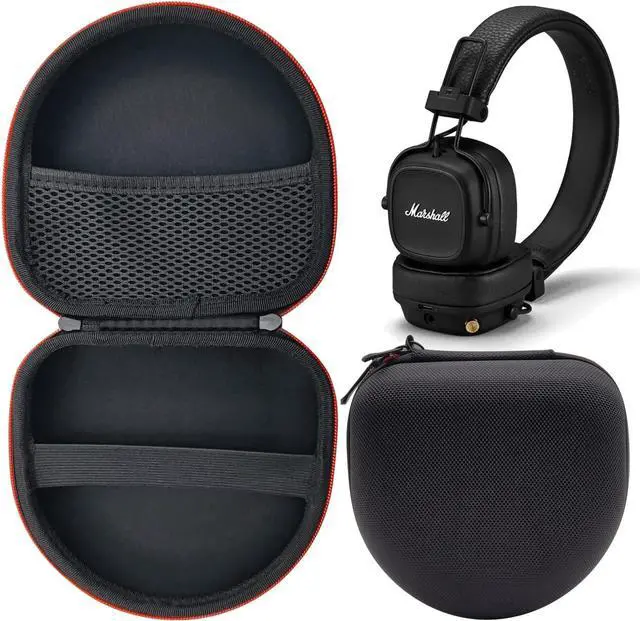 Main image of BONAEVER For Major Case, Hard Carrying Storage Bag Compatible with Marshall Major 5/4/3/2 Headphone Black (Case Oly)