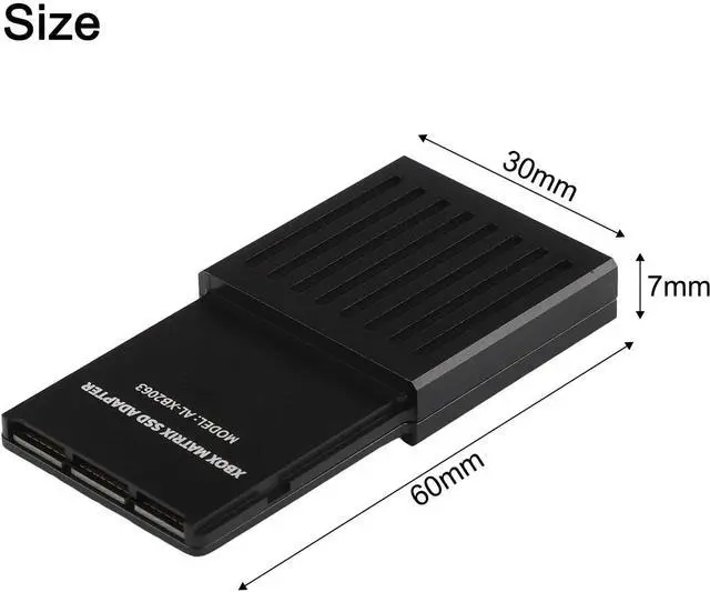 Alt view image 4 of 6 - External Hard Drive Enclosure Fit For Xbox Series X/S, PCIE4.0 Storage Expansion Card, Compatible With CH SN530 And XA1 512G/1TB SSD, Aluminum Gaming Accessories