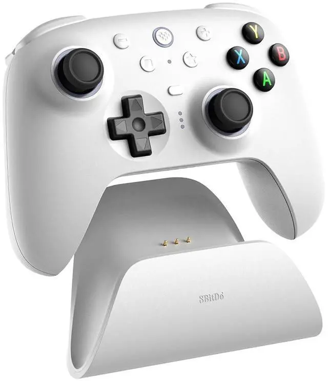 Alt view image 7 of 7 - 8BitDo Ultimate 2 Wireless Controller for Windows PC, Apple, Steam & Android, Gaming Controller with TMR Joysticks, Hall/Tactile Triggers, Motion Control, RGB Fire Ring, 1000Hz Polling Rate