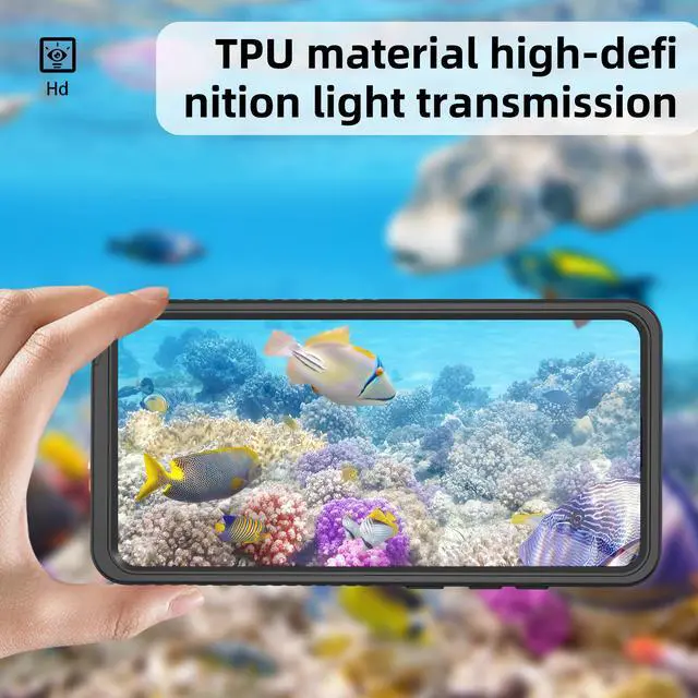 Alt view image 3 of 7 - Waterproof Case for Samsung Galaxy S26 Plus Compatible with MagSafe, Snowproof,Dustproof and Shockproof,IP68 Certified Real 360 Full Body Protection Fully Sealed Underwater Cover