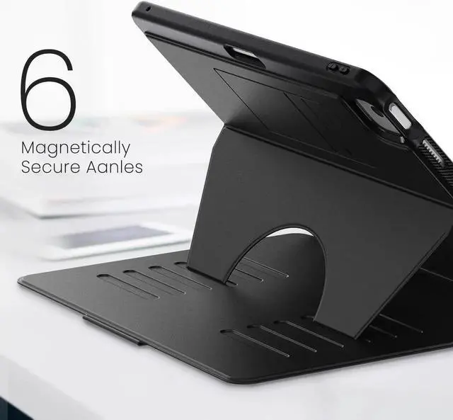 Alt view image 2 of 7 - BONAEVER Case For iPad Air 13 inch M4 2026 M3 2025 M2 2024 A3268 A3269 A3271 A2898 A2899 A2900, Smart Magnetic Auto Sleep Shockproof Cover with Multi-Angles Stand, Pen Holder, Card Slot