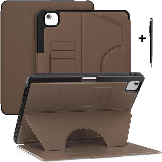Tastiera Magnetica Con Touchpad Per IPad Air 13 (M4/M3/M2) E Pro 12.9 3a-6a Gen – Supporto Flottante, Retroilluminazione 7 Colori, Batteria 650mAh