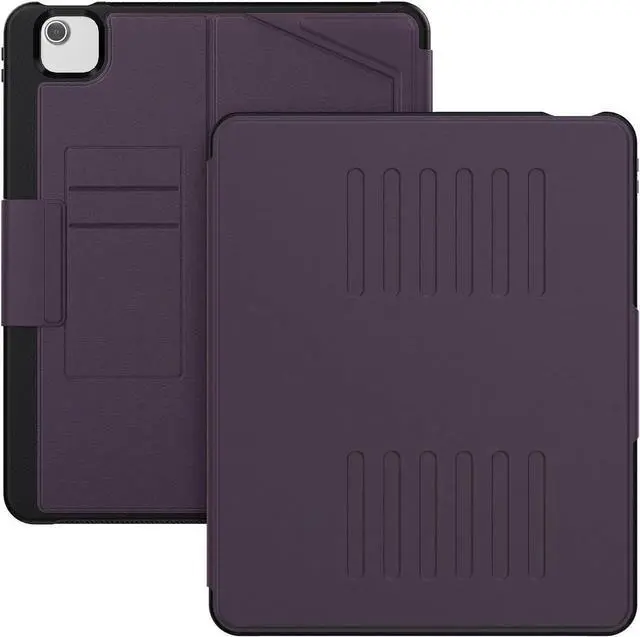 Alt view image 5 of 7 - BONAEVER Case For iPad Air 13 inch M4 2026 M3 2025 M2 2024 A3268 A3269 A3271 A2898 A2899 A2900, Smart Magnetic Auto Sleep Shockproof Cover with Multi-Angles Stand, Pen Holder, Card Slot Purple