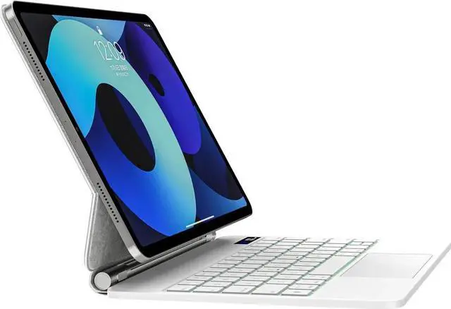 Main image of Magic Keyboard Case for iPad Air 13 M4 2026 M3 2025 M2 2024 and iPad Pro 12.9 6th/5th/4th/3rd Gen, Wireless Magnetic Keyboard Case with Trackpad, Floating Cantilever Stand, Rainbow Backlits Keyboard