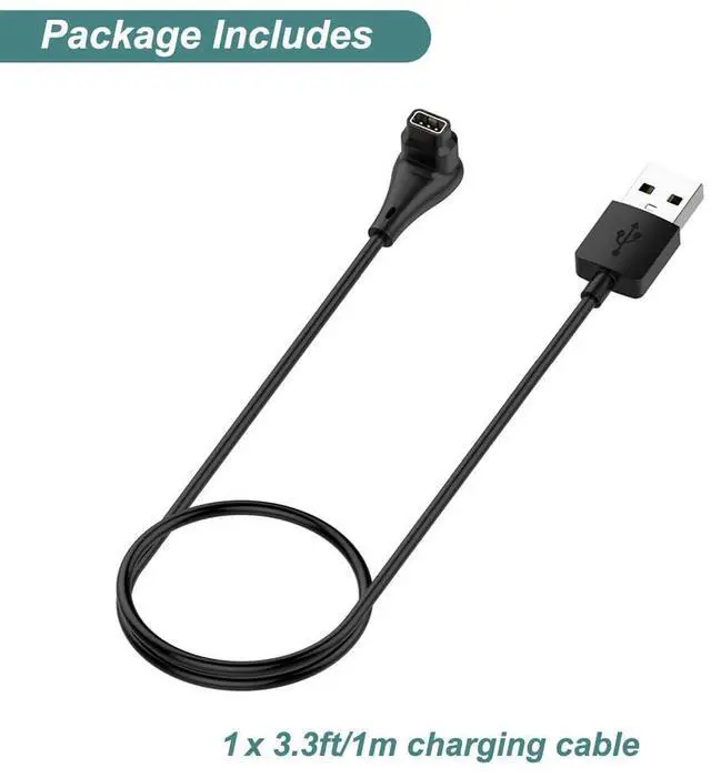 Alt view image 3 of 7 - Charger for Coros Pace 4, Apex 4, Pace Pro, Nomad, Replacement USB Charging Cable Cord for Coros Smart Watch (USB Type A)