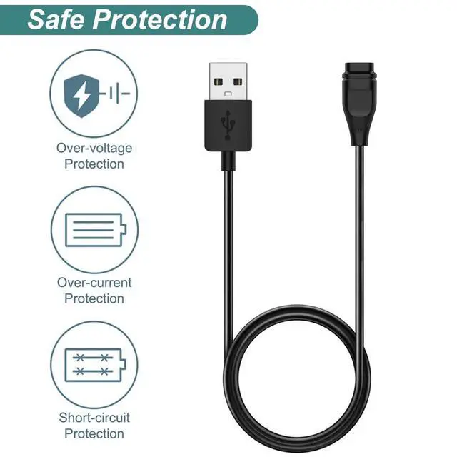 Alt view image 4 of 6 - Charger for Coros PACE 3, PACE 2, APEX, APEX Pro, VERTIX, VERTIX 2, Replacement Charging Cable Cord for Coros Smart Watch