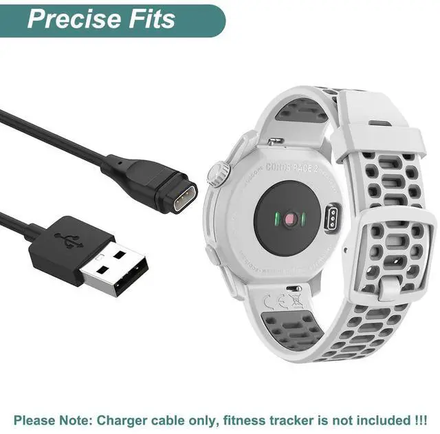 Alt view image 5 of 6 - Charger for Coros PACE 3, PACE 2, APEX, APEX Pro, VERTIX, VERTIX 2, Replacement Charging Cable Cord for Coros Smart Watch