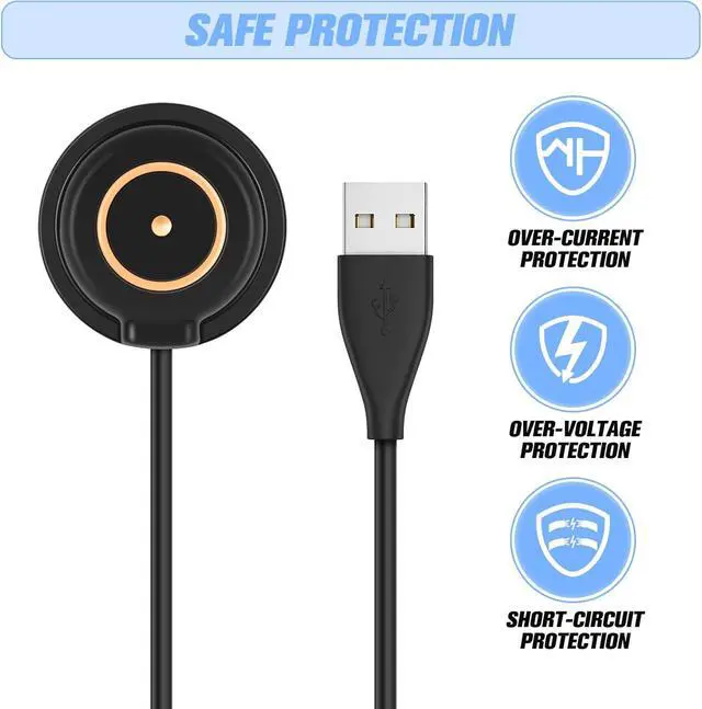 Alt view image 6 of 7 - MCC 3 Magnetic Charging Cable 2 Pack, 3.3FT Fast Charging Cable with Magnetic Tip for Olight Baton 3/3 Pro/Baton 4 / Odin/Seeker 4 Flashlights