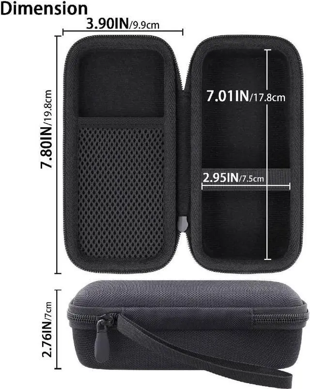 Alt view image 4 of 7 - Hard Travel Case for Anker 25,000mAh Laptop Power Bank, Compatible with Anker Zolo A1695 Power Bank 25K 165W, Case Only (Black Case)