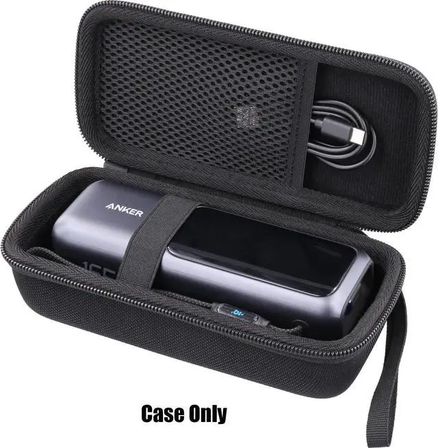 Main image of Hard Travel Case for Anker 25,000mAh Laptop Power Bank, Compatible with Anker Zolo A1695 Power Bank 25K 165W, Case Only (Black Case)