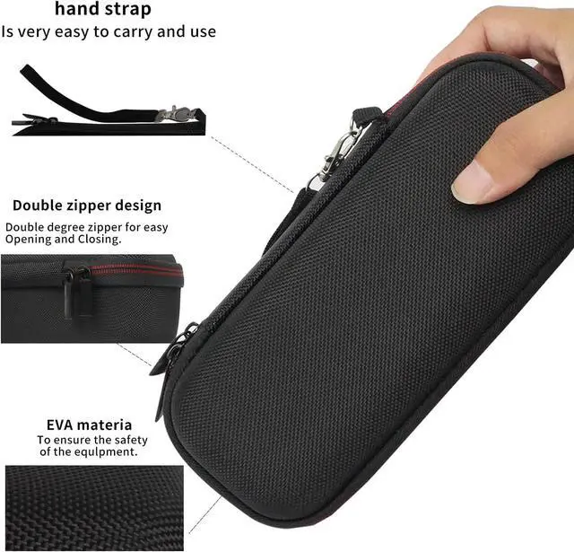 Alt view image 6 of 7 - Hard Travel Case for Anker Laptop Power Bank 25,000mAh Carrying Box for Anker Prime 27,650mAh 250W & 737 24000mAh 140W Power Bank Portable Charger Protective Bag (Case Only)