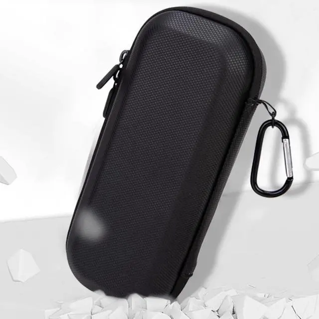 Alt view image 6 of 6 - Hard Carrying Case for Insta360 Luna Ultra,PU Leather Portable Storage Bag with Wrist (Black)