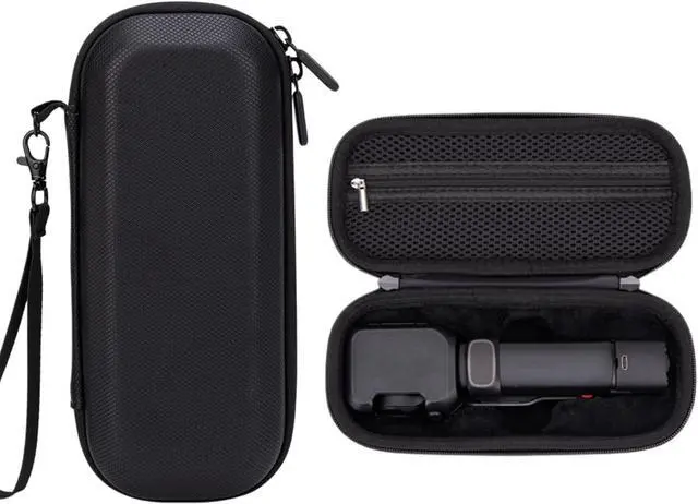 Main image of Hard Carrying Case for Insta360 Luna Ultra,PU Leather Portable Storage Bag with Wrist (Black)