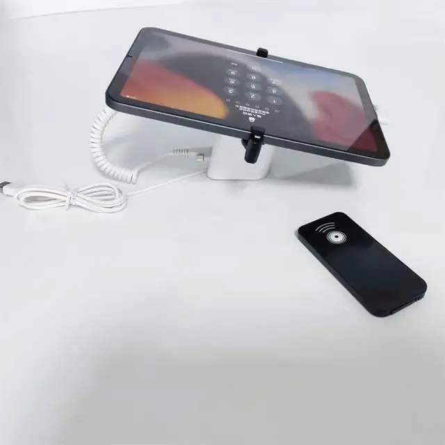Alt view image 5 of 7 - Tablet Anti-Theft Display Stand with Charging Function and 95dB to 120dB Security Alarm Design for Tablets Cell Phones Electronic Product Commercial Display (For USB Type C Port)