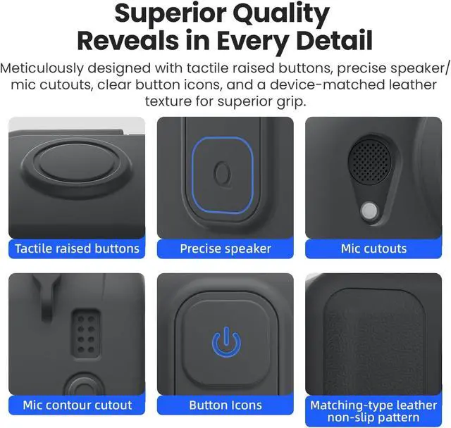 Alt view image 4 of 6 - Silicone Cover Set for Insta360 Go Ultra Camera, Anti-Loss Strap/Lanyard/Slicone case for The Action pod/Silicone Cover for The Camera Go Ultra