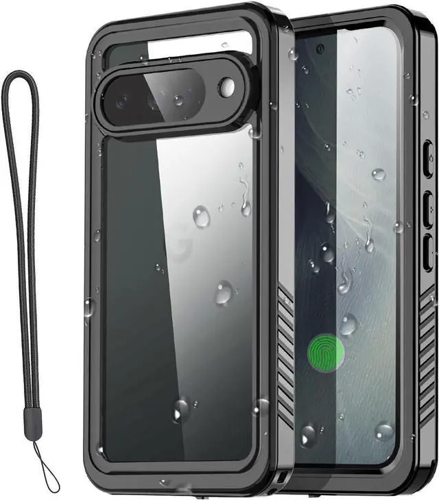 Main image of Waterproof Case for Google Pixel 11 Pro XL with Built-in Screen Protector | Clear Water Proof Shockproof Dustproof Snowproof Full Body Rugged Transparent Underwater Phone Cover with Lanyard