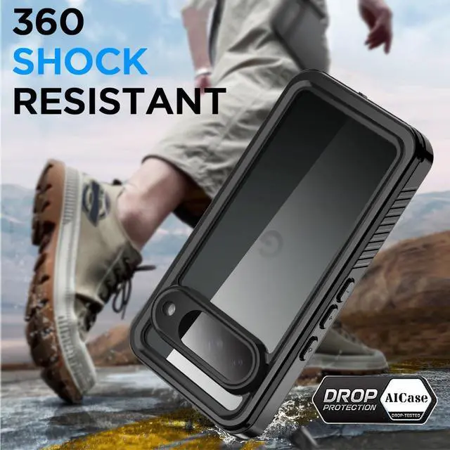 Alt view image 3 of 7 - Waterproof Case for Google Pixel 11 Pro XL with Built-in Screen Protector | Clear Water Proof Shockproof Dustproof Snowproof Full Body Rugged Transparent Underwater Phone Cover with Lanyard