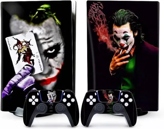 Main image of Skin Compatible with PS5 Disc Edition Console and Controller Accessories Cover Skins Controller Skin Gift Skins for Console Full Set Skin Black
