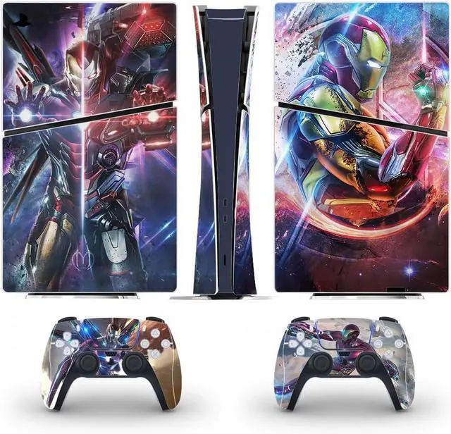 Main image of Vinyl Skin Compatible with PS5 Slim (Digital Edition) |Console and Controller Accessories Cover Skins Controller Skin Gift Skins for Console Full Set Skin